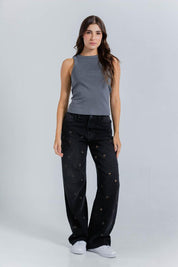 Camiseta Manga Sisa Ajustado PEOPLE