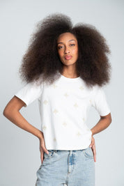 Camiseta con bordado Amplia ARKITECT