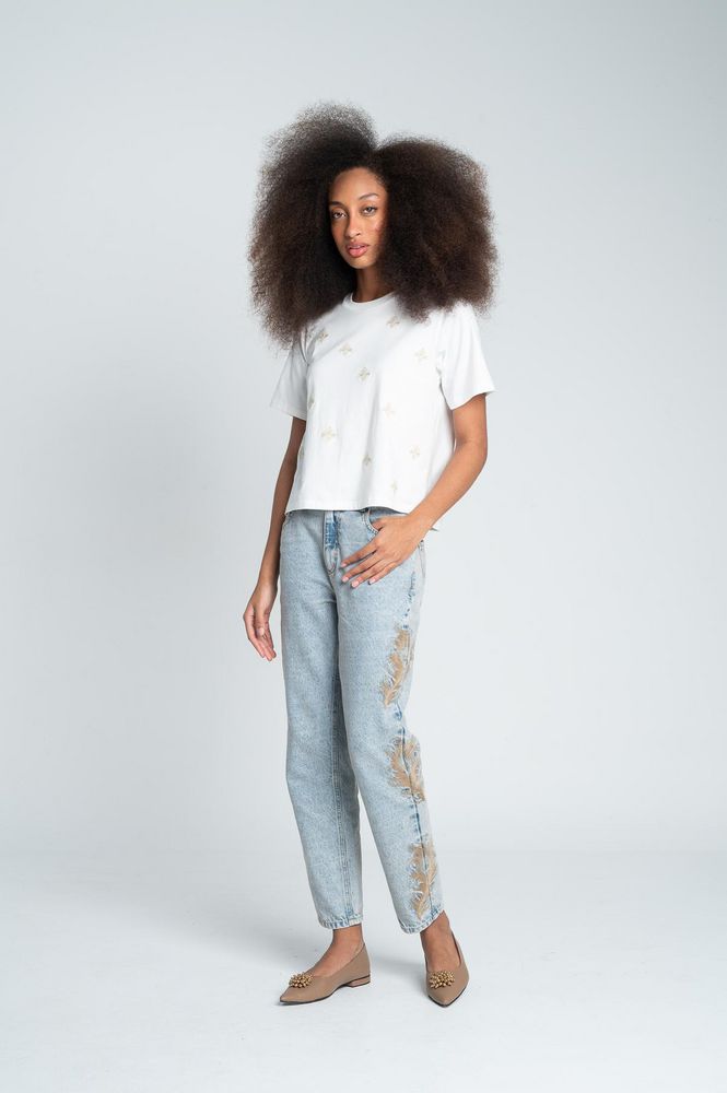 Camiseta con bordado Amplia ARKITECT