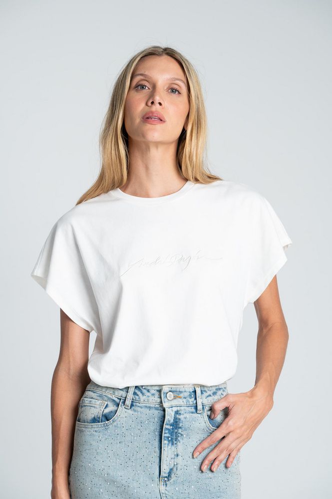 Camiseta con bordado Regular fit ARKITECT