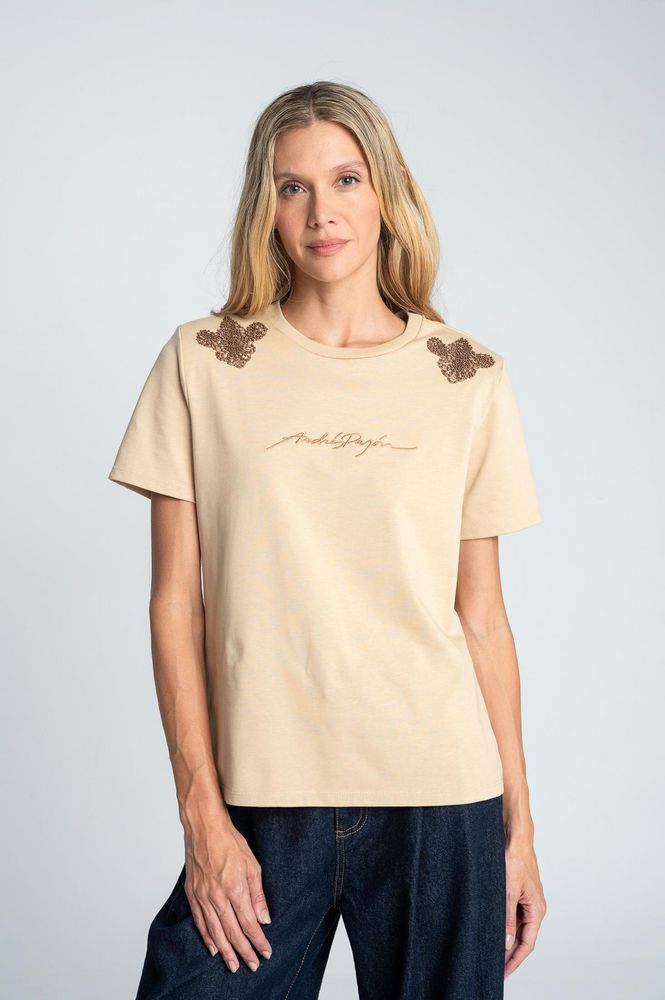 Camiseta con bordado Regular fit ARKITECT