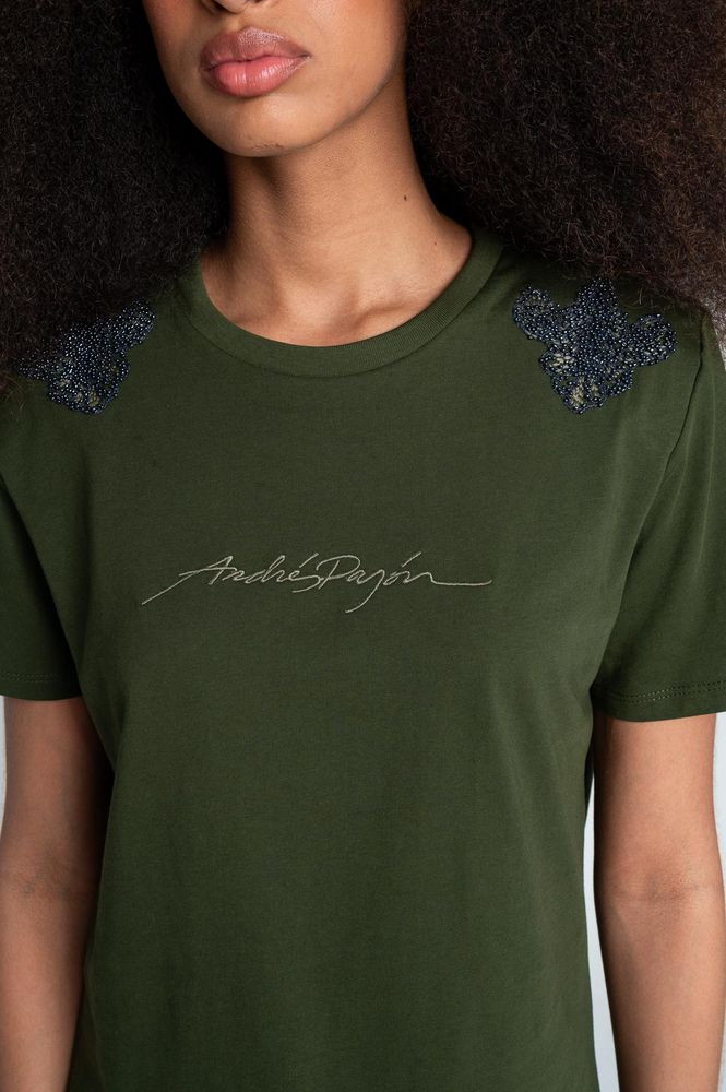 Camiseta con bordado Regular fit ARKITECT