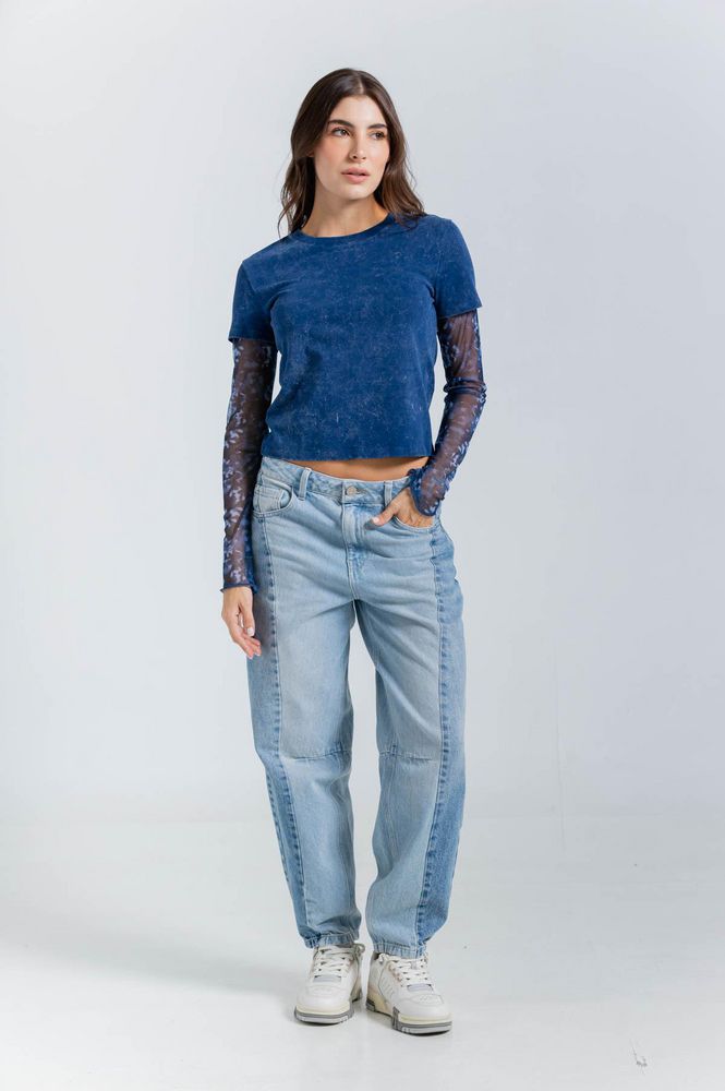Camiseta Manga larga Slim PEOPLE