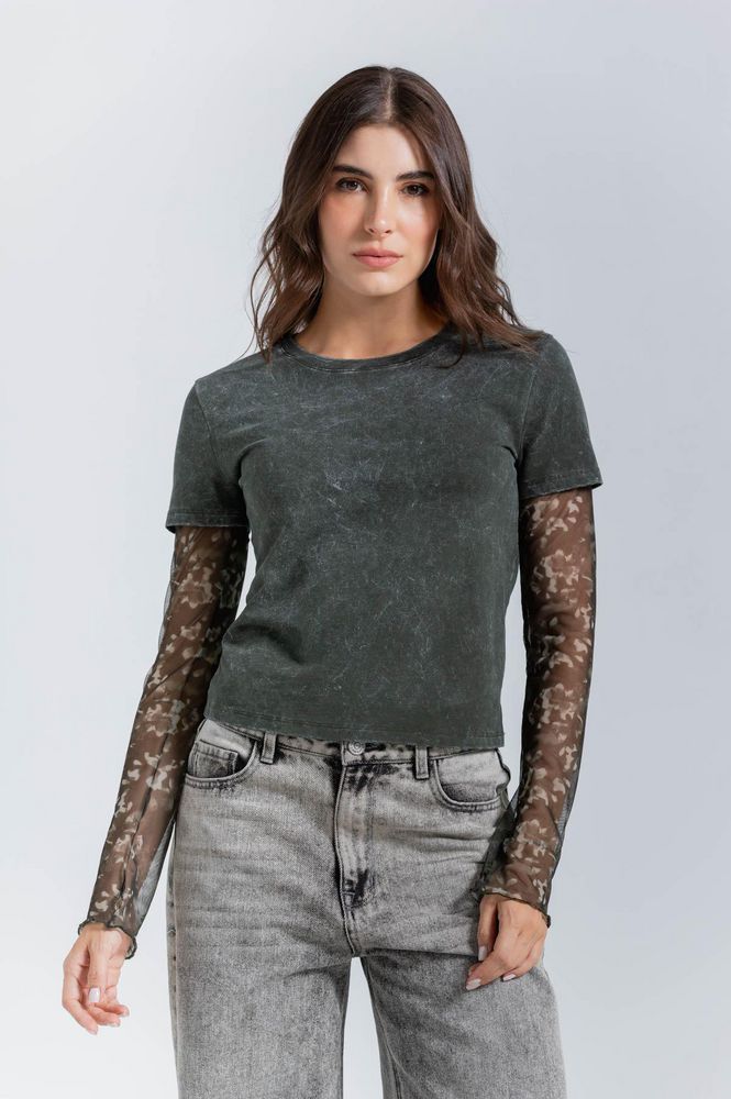 Camiseta Manga larga Slim PEOPLE