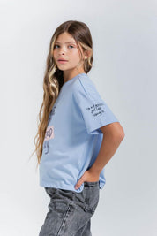 Camiseta Marga Corta Oversize PEOPLE