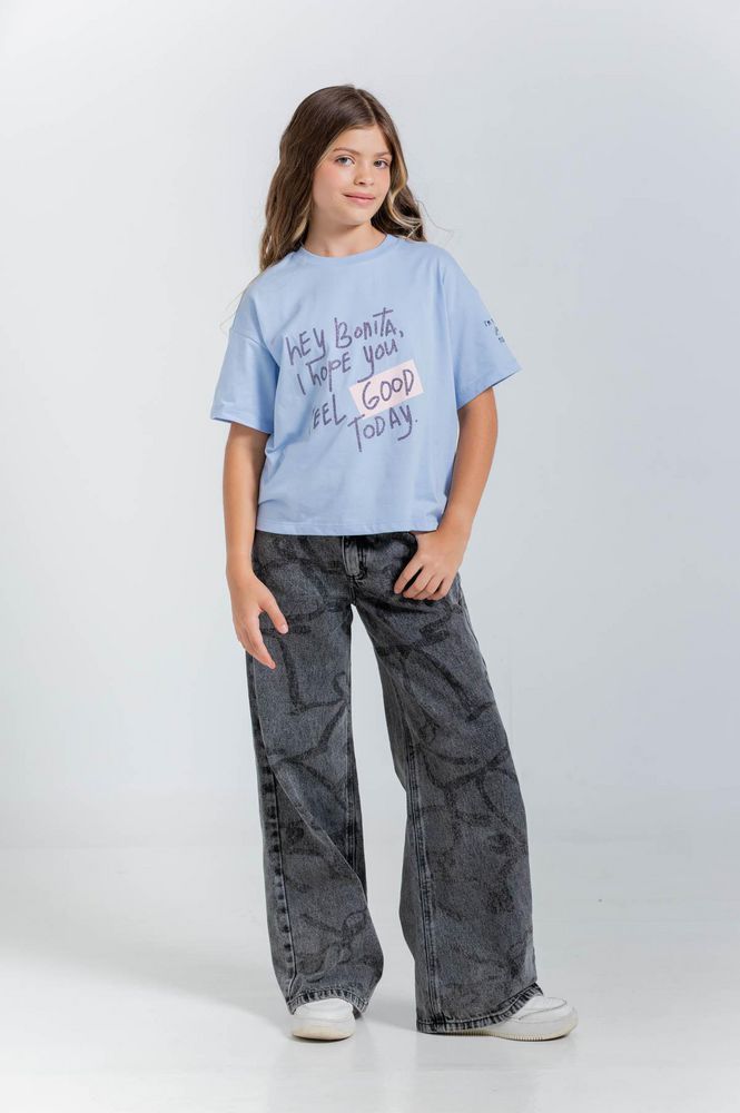 Camiseta Marga Corta Oversize PEOPLE