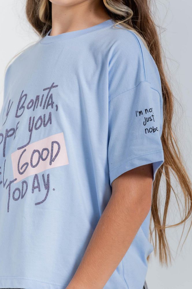 Camiseta Marga Corta Oversize PEOPLE