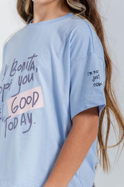 Camiseta Marga Corta Oversize PEOPLE