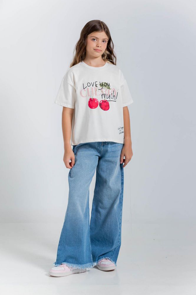 Camiseta Marga Corta Oversize PEOPLE