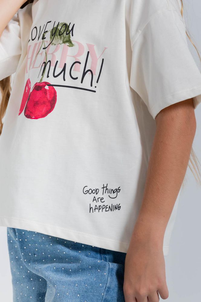 Camiseta Marga Corta Oversize PEOPLE