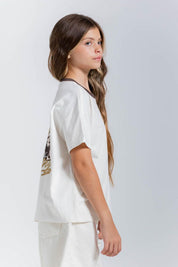 Camiseta Marga Corta Regular fit PEOPLE