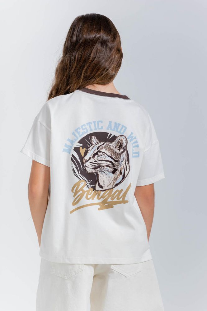 Camiseta Marga Corta Regular fit PEOPLE