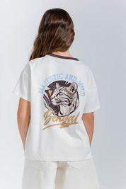 Camiseta Marga Corta Regular fit PEOPLE