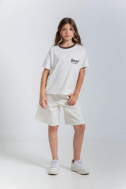 Camiseta Marga Corta Regular fit PEOPLE