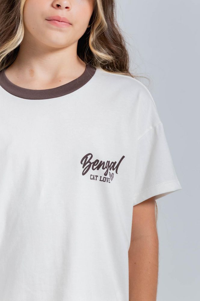Camiseta Marga Corta Regular fit PEOPLE