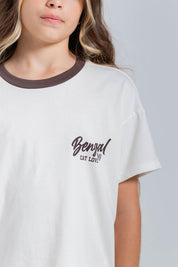 Camiseta Marga Corta Regular fit PEOPLE