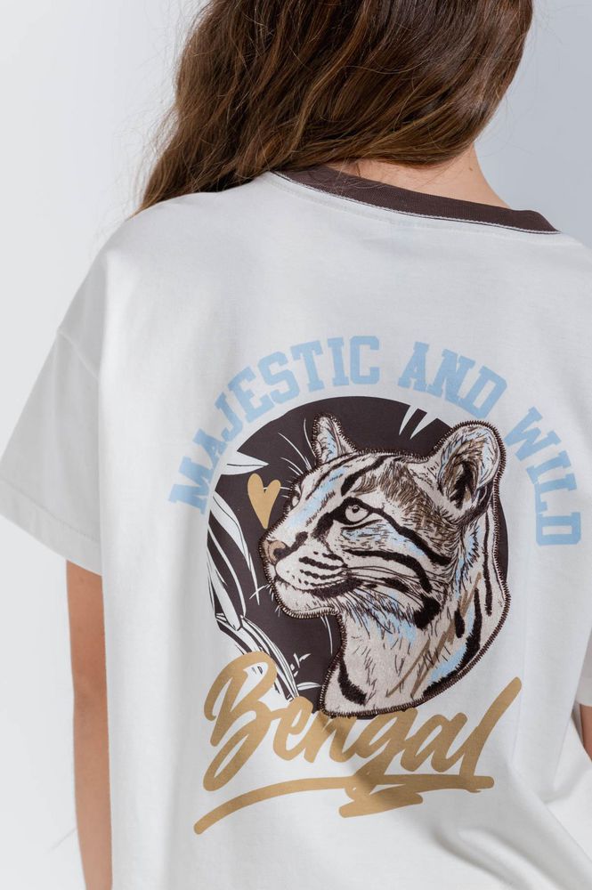 Camiseta Marga Corta Regular fit PEOPLE