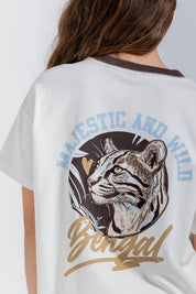 Camiseta Marga Corta Regular fit PEOPLE