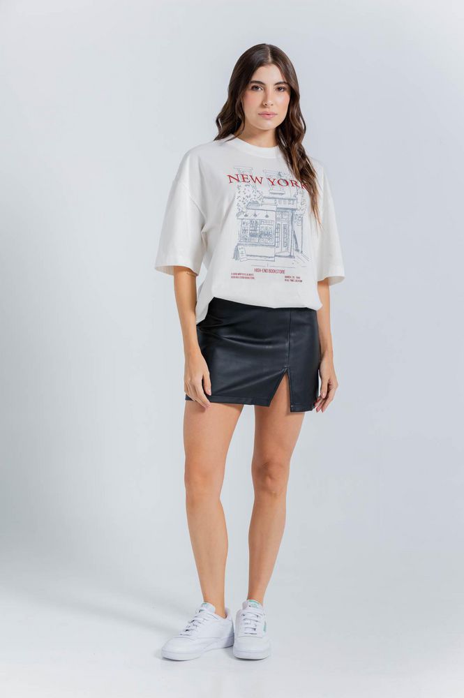 Camiseta Manga Corta Oversize PEOPLE