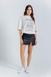Camiseta Manga Corta Oversize PEOPLE