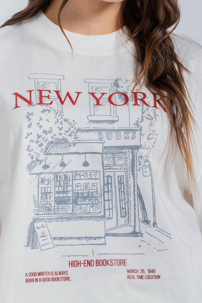 Camiseta Manga Corta Oversize PEOPLE