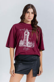 Camiseta Manga Corta Oversize PEOPLE