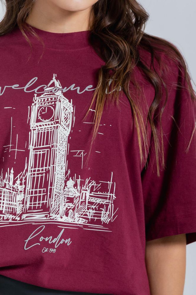 Camiseta Manga Corta Oversize PEOPLE