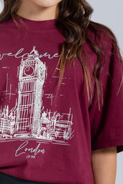 Camiseta Manga Corta Oversize PEOPLE