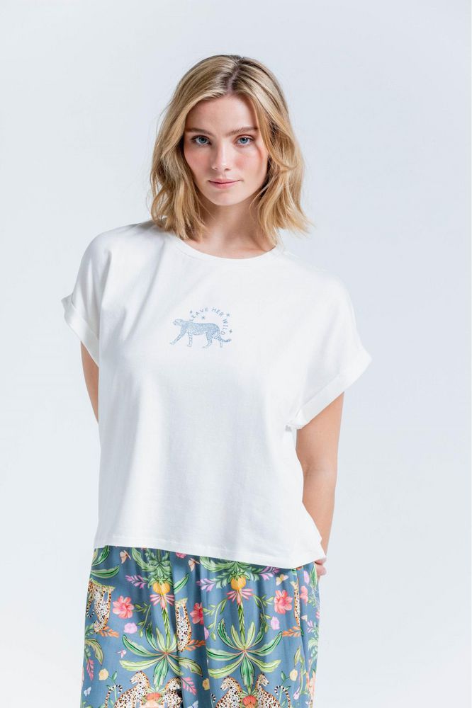 Camiseta Pijama Amplia BRONZINI