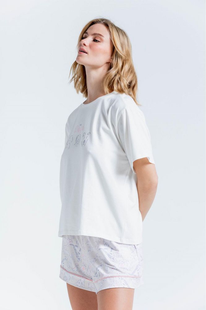 Camiseta Pijama Amplia BRONZINI