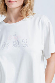 Camiseta Pijama Amplia BRONZINI