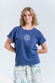 Camiseta Pijama Amplia BRONZINI