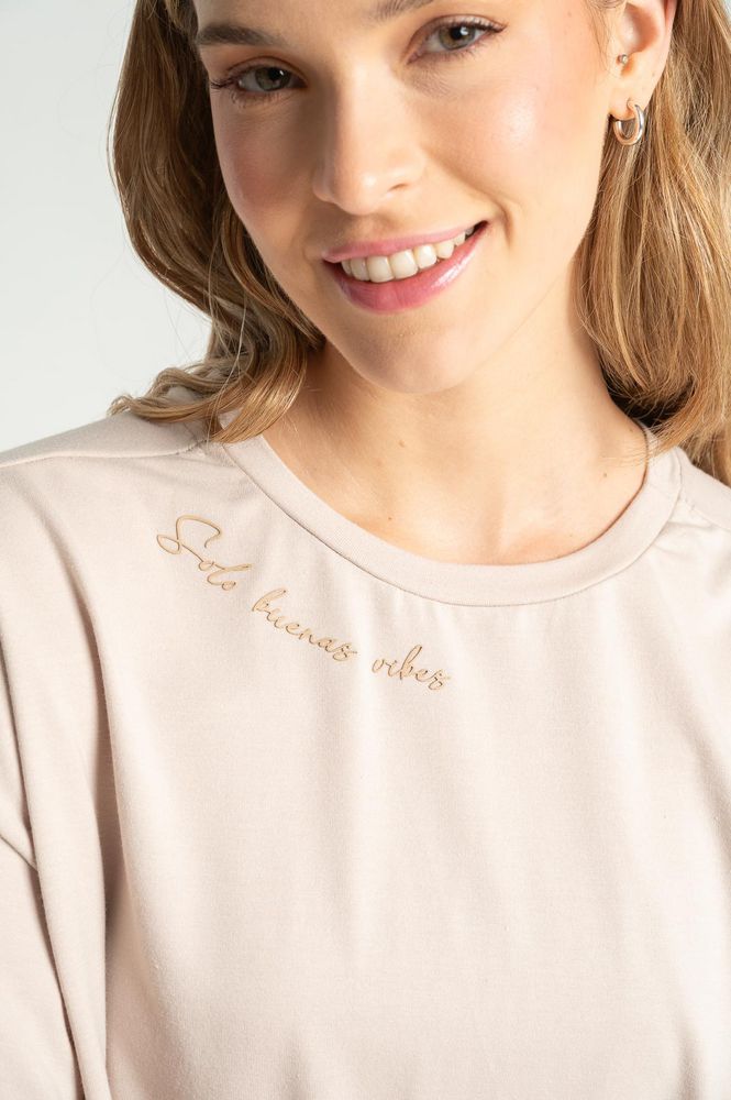 Camiseta Manga corta Oversize BRONZINI