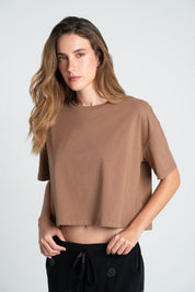 Camiseta Manga corta Boxy fit BRONZINI