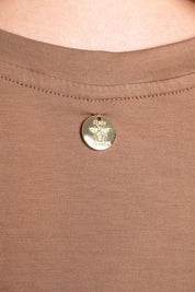 Camiseta Manga corta Boxy fit BRONZINI