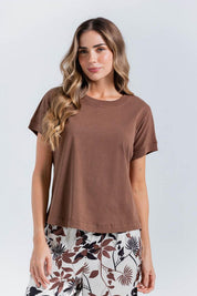 Camiseta Pijama Corta Amplia BRONZINI