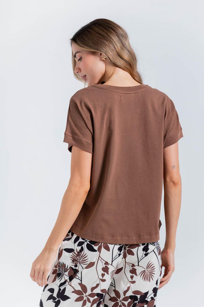 Camiseta Pijama Corta Amplia BRONZINI