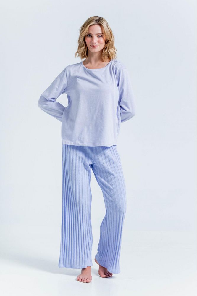 Camiseta Pijama Manga Larga BRONZINI