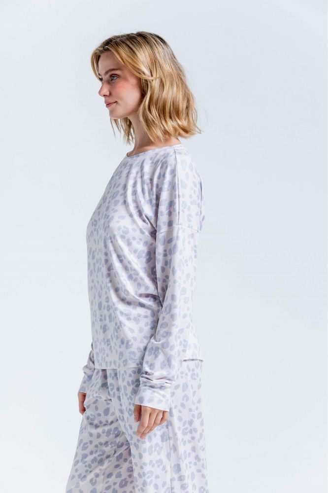 Camiseta Pijama Manga Larga BRONZINI