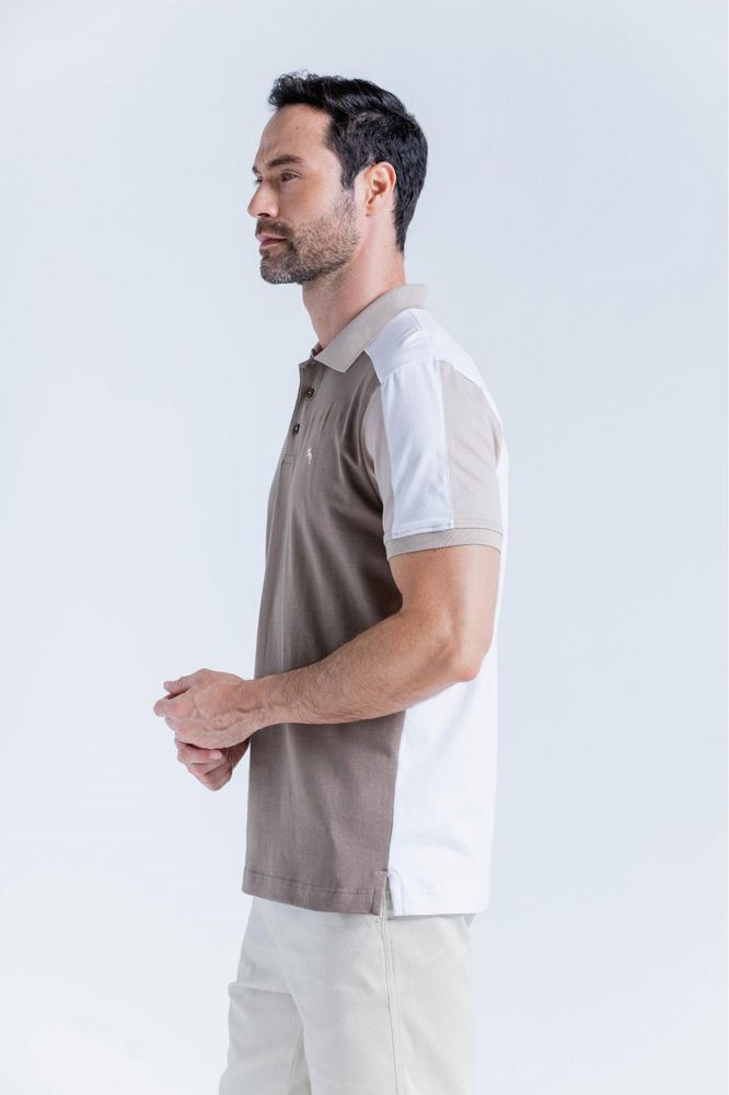 Camiseta Polo Bloques Clásica CUSTER