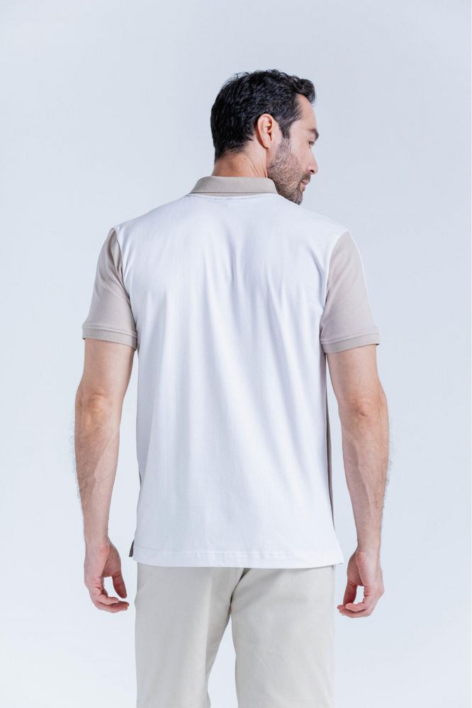 Camiseta Polo Bloques Clásica CUSTER