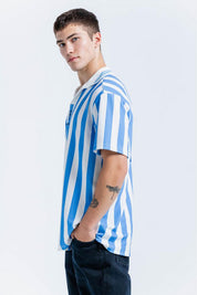 Camiseta Tipo Polo Rayas FIFA