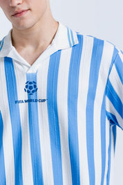 Camiseta Tipo Polo Rayas FIFA