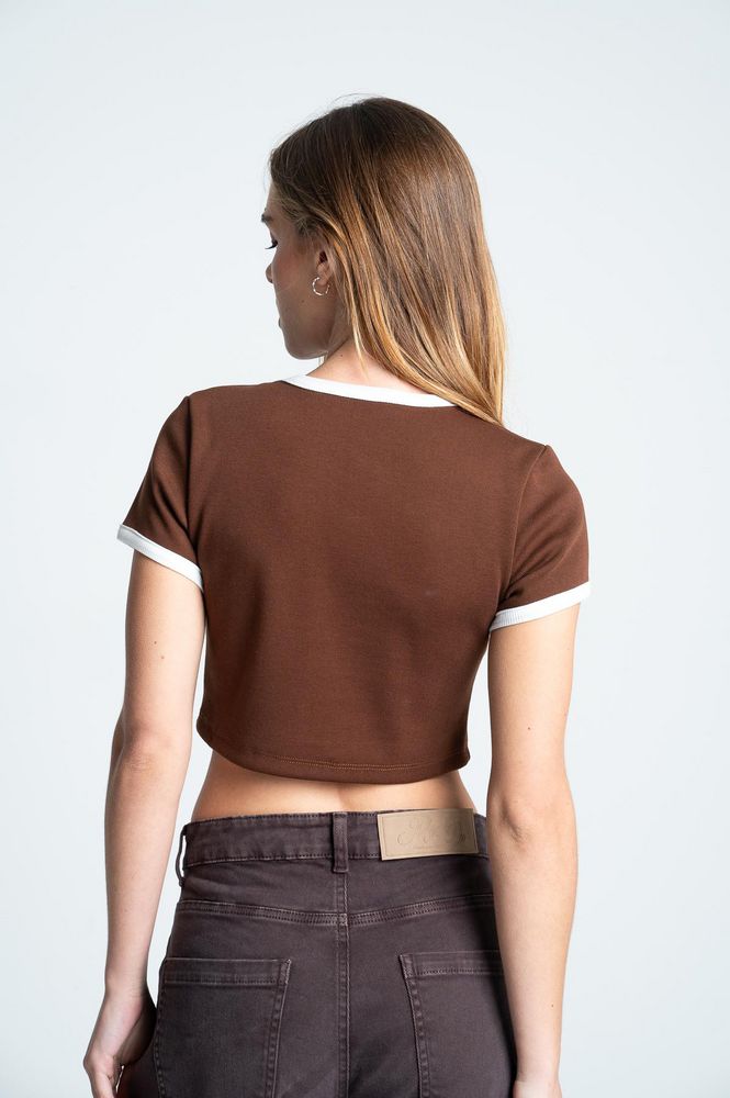 Camiseta Manga corta Ajustada PEOPLE