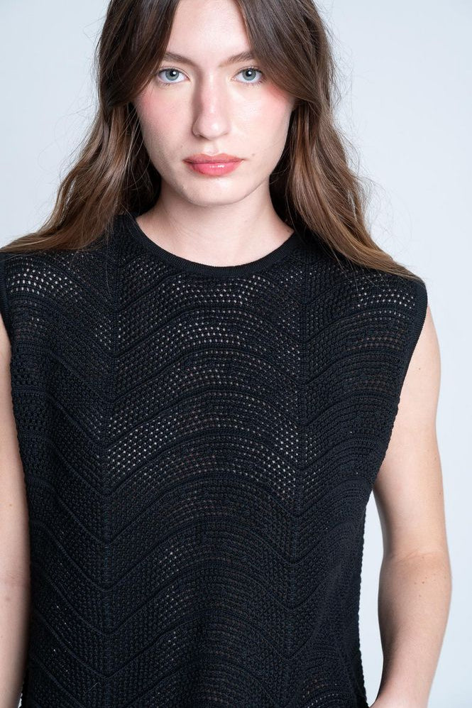 Camiseta Tejida Manga Sisa Regular fit ARKITECT