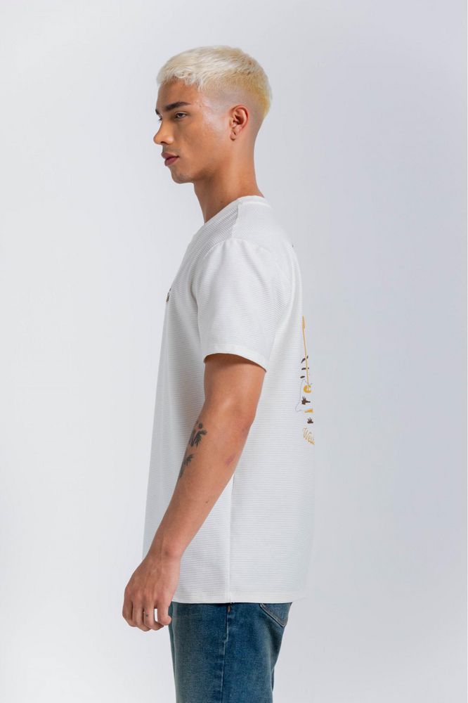 Camiseta Textura Regular fit PEOPLE