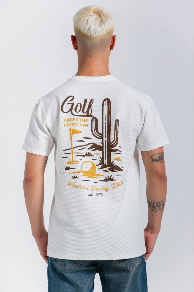 Camiseta Textura Regular fit PEOPLE