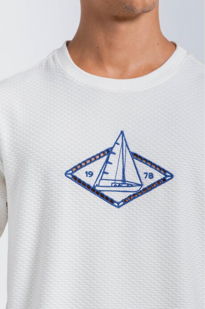 Camiseta Textura Regular fit PEOPLE