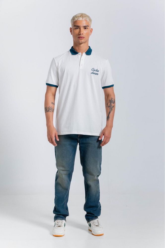Camiseta Tipo Polo Regular fit PEOPLE
