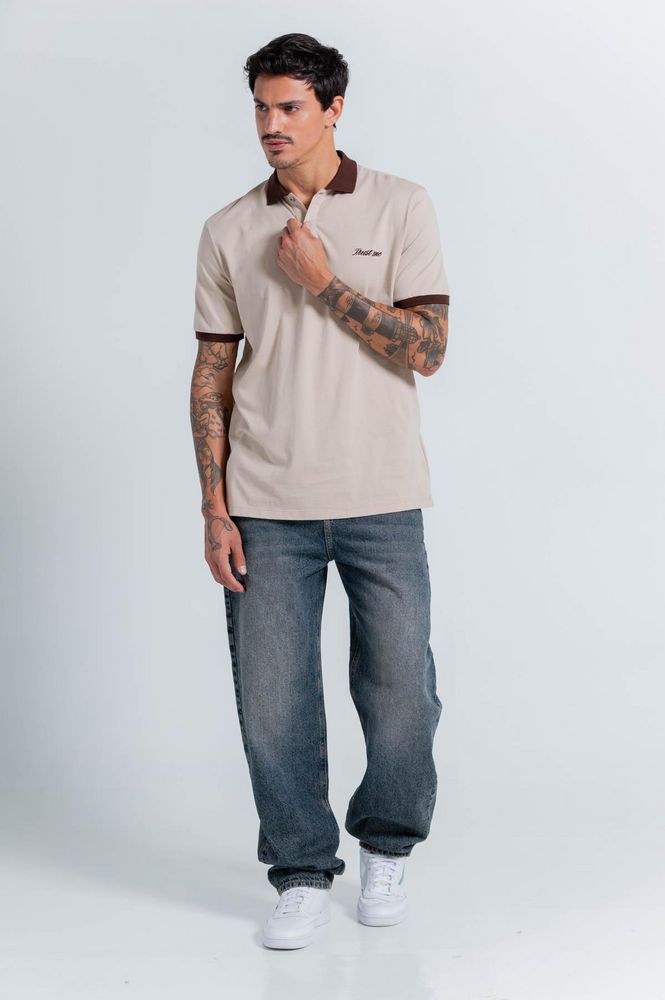 Camiseta Tipo Polo Regular fit PEOPLE